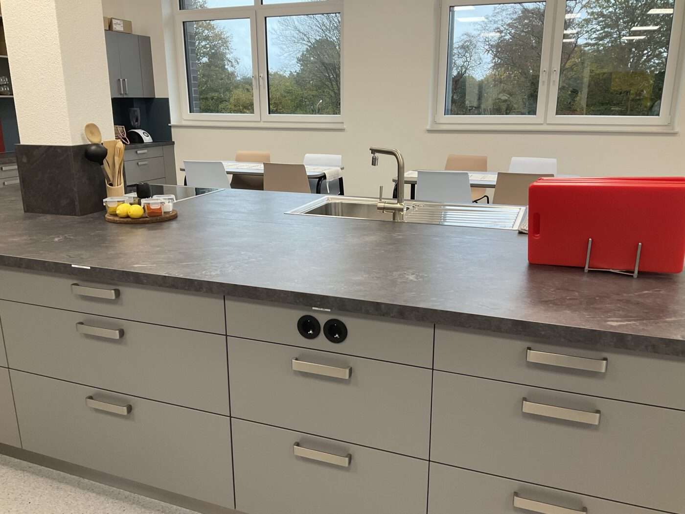 Neue Lehrküche